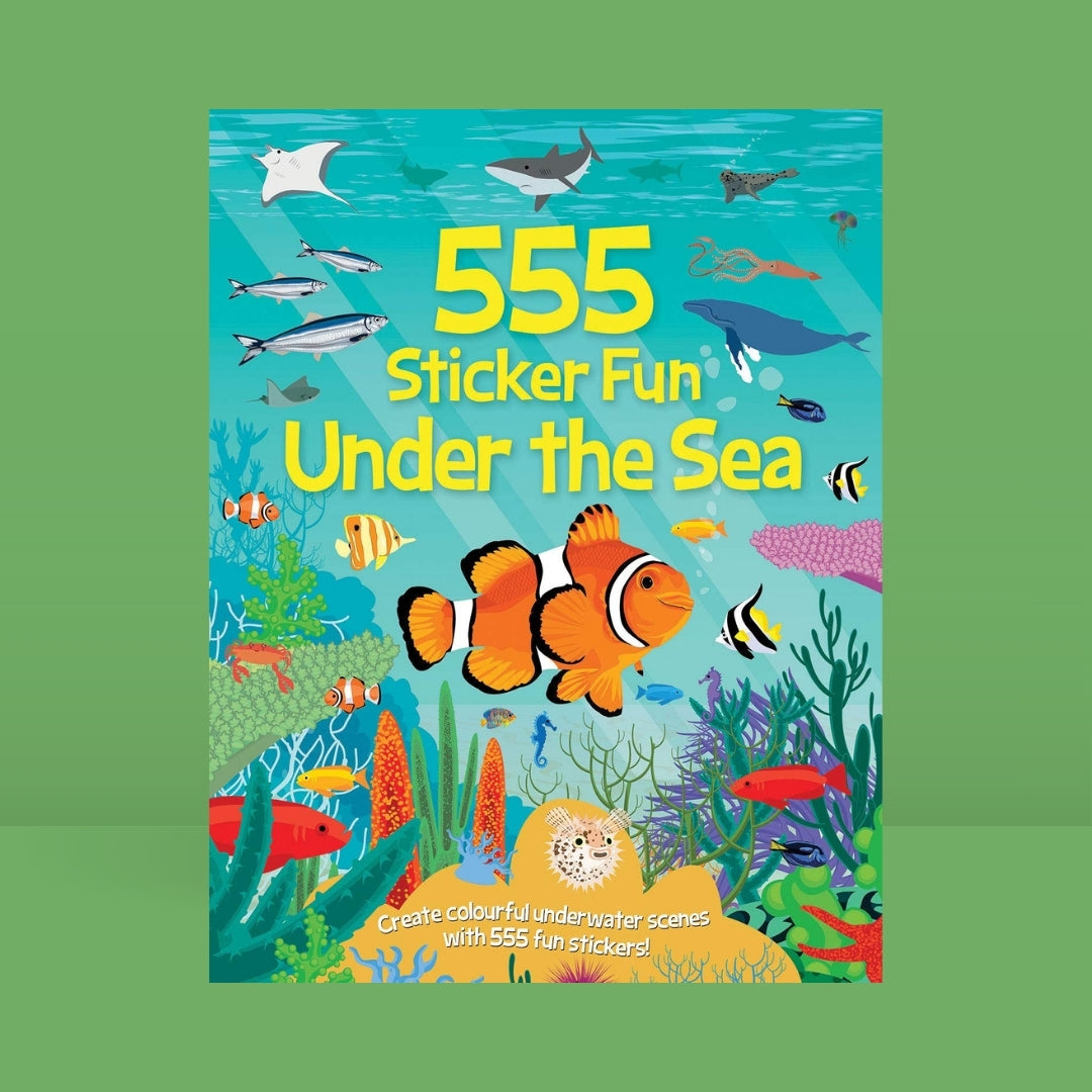 Little Bookworms _ 555 Under the Sea - 555 Sticker Fun - Oakley Graham by Weirs of Baggot Street