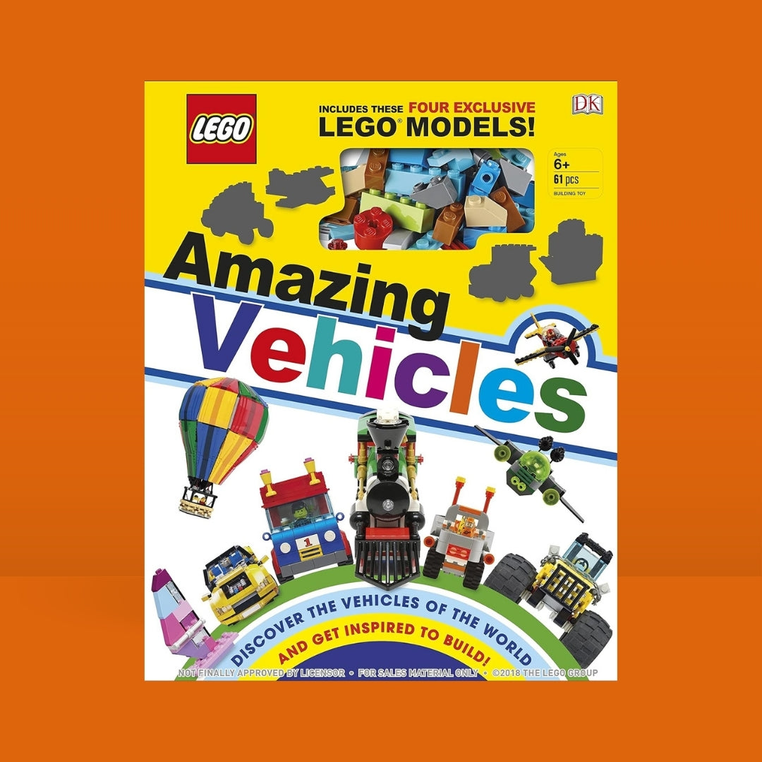 Little Bookworms _ LEGO Amazing Vehicles_ Includes Four Exclusive LEGO Mini Models - Rona Skene by Weirs of Baggot Street