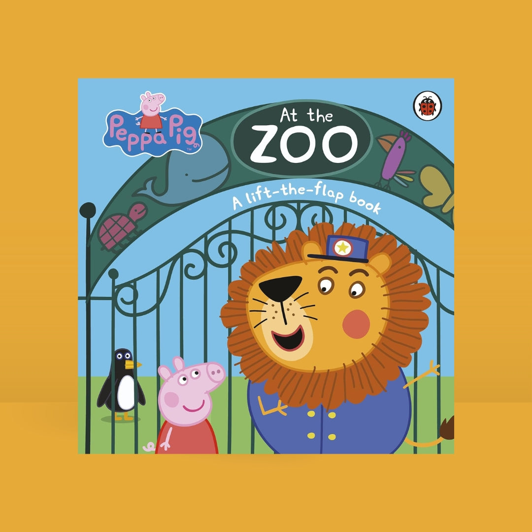 Little Bookworms _ Peppa Pig_ At the Zoo_ A Lift-the-Flap Book - Peppa Pig by Weirs of Baggot Street