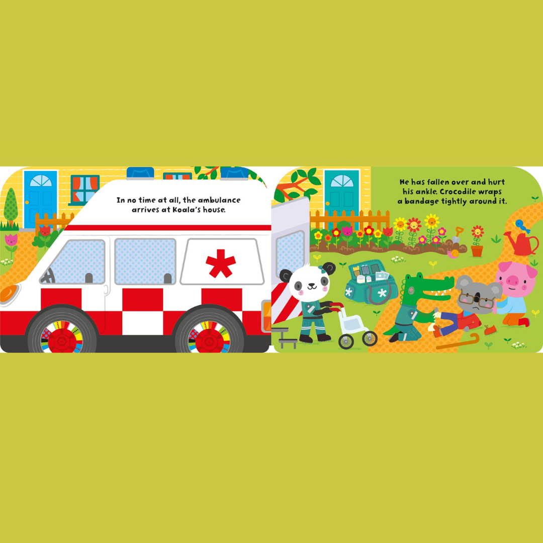 Little Bookworms | Usborne Baby's Very First Ambulance Book by Weirs of Baggot Street