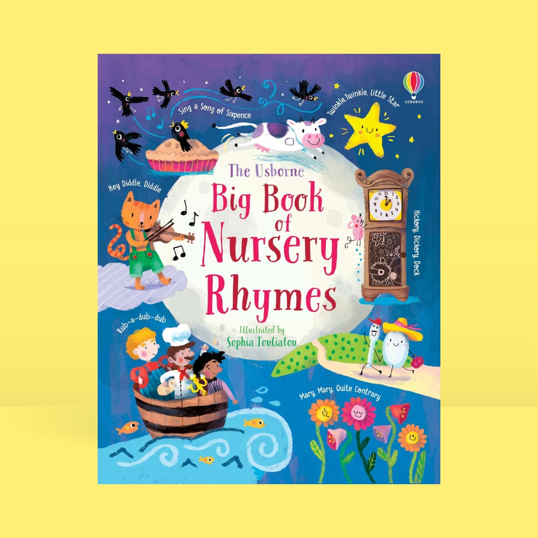 Bubs & Kids Little Bookworms Usborne Big Book Nursery Rhymes by Weirs of Baggot Street