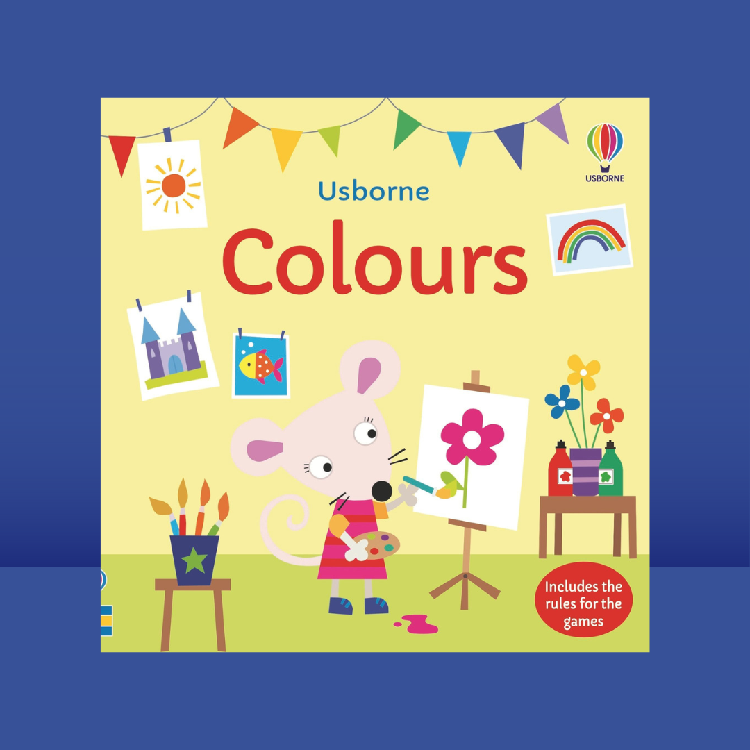 Little Bookworms | Usborne Colours Matching Games And Book by Weirs of Baggot Street