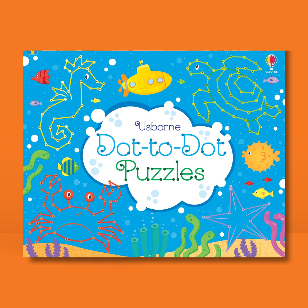 Little Bookworms | Usborne Dot-to-Dot Puzzles by Weirs of Baggot Street