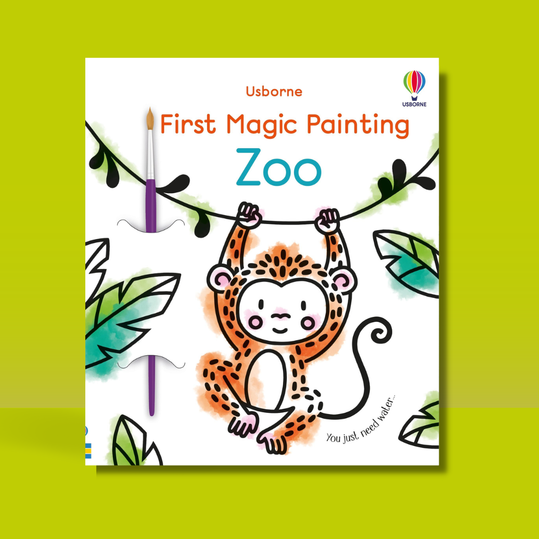 Little Bookworms | Usborne First Magic Painting Zoo by Weirs of Baggot Street
