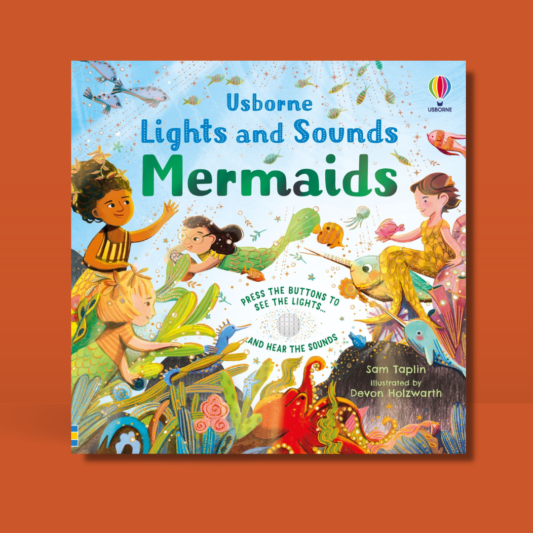 Little Bookworms | Usborne Lights And Sounds Mermaids by Weirs of Baggot Street