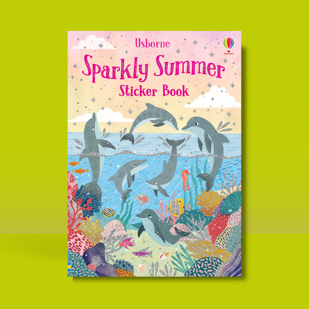 Little Bookworms | Usborne Sparkly Summer Sticker Book by Weirs of Baggot Street