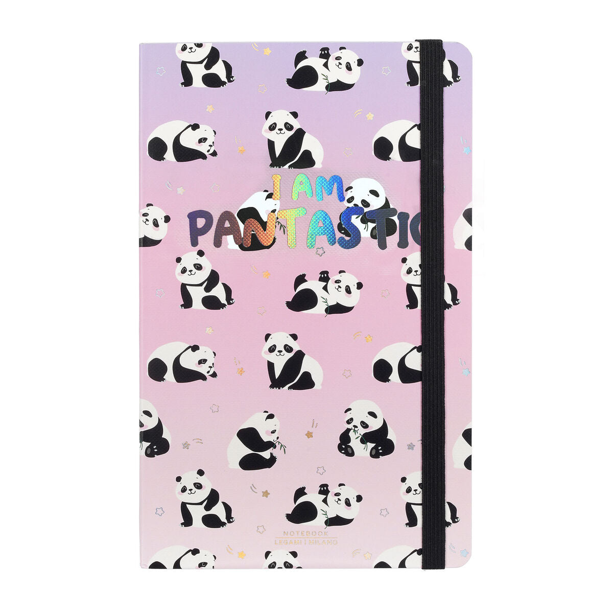 Notebooks - Legami Photo Notebook Medium Lined - Panda by Weirs of Baggot Street