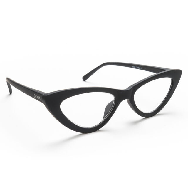 Fab Gifts | Okkia Reading Glasses Adriana Cat Black 2.00 by Weirs of Baggot Street