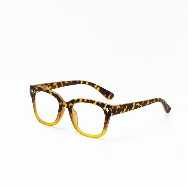 Fab Gifts | Okkia Reading Glasses Giovanni Havana Yellow 1.00 by Weirs of Baggot Street