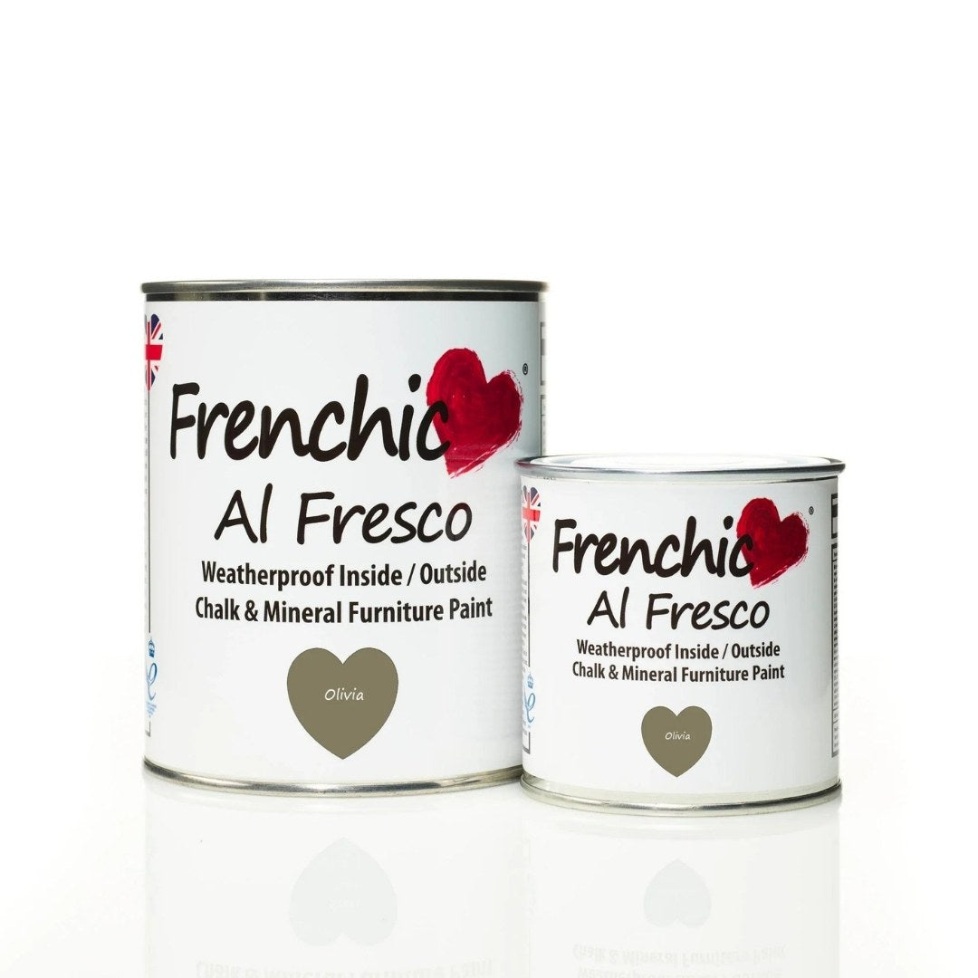 Olivia Frenchic Paint Al Fresco Inside _ Outside Range by Weirs of Baggot Street Irelands Largest and most Trusted Stockist of Frenchic Paint. Shop online for Nationwide and Same Day Dublin Delivery