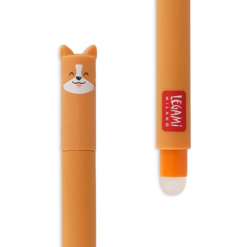 Pens | Legami Erasable Gel Pen Corgi by Weirs of Baggot Street