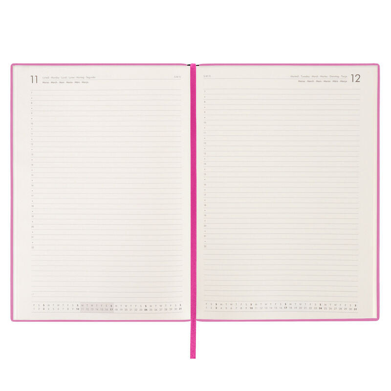 Stationery 2024 Diary | Legami 12 Month Maxi Daily Diary 2024 Bouganvillea by Weirs of Baggot Street