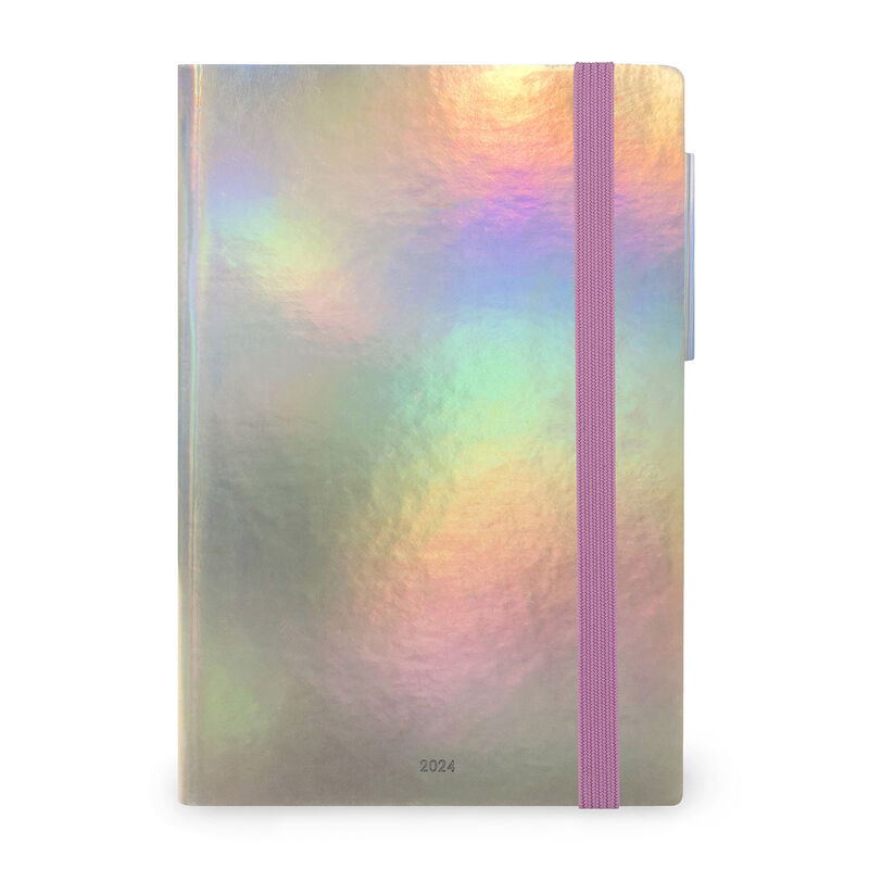 Stationery 2024 Diary | Legami 12 Month Medium Daily Diary 2024 Holo Fairy by Weirs of Baggot Street