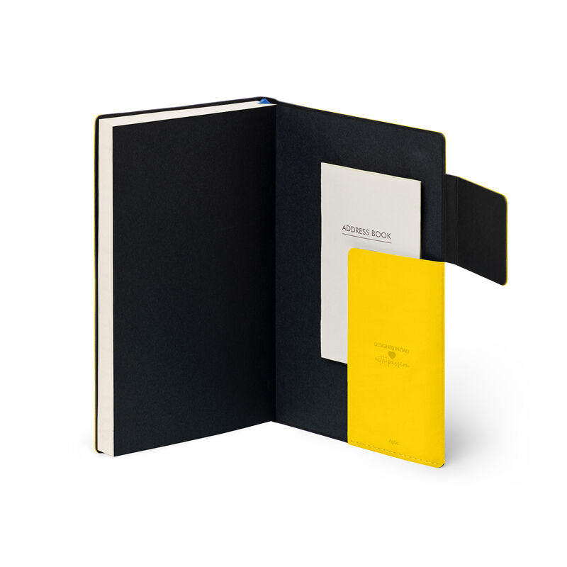 Stationery 2024 Diary | Legami 12 Month Medium Daily Diary 2024 Yellow Freesia by Weirs of Baggot Street