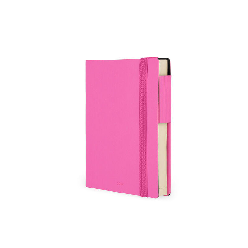 Stationery 2024 Diary | Legami 12 Month Small Daily Diary 2024 Bougainvillea by Weirs of Baggot Street