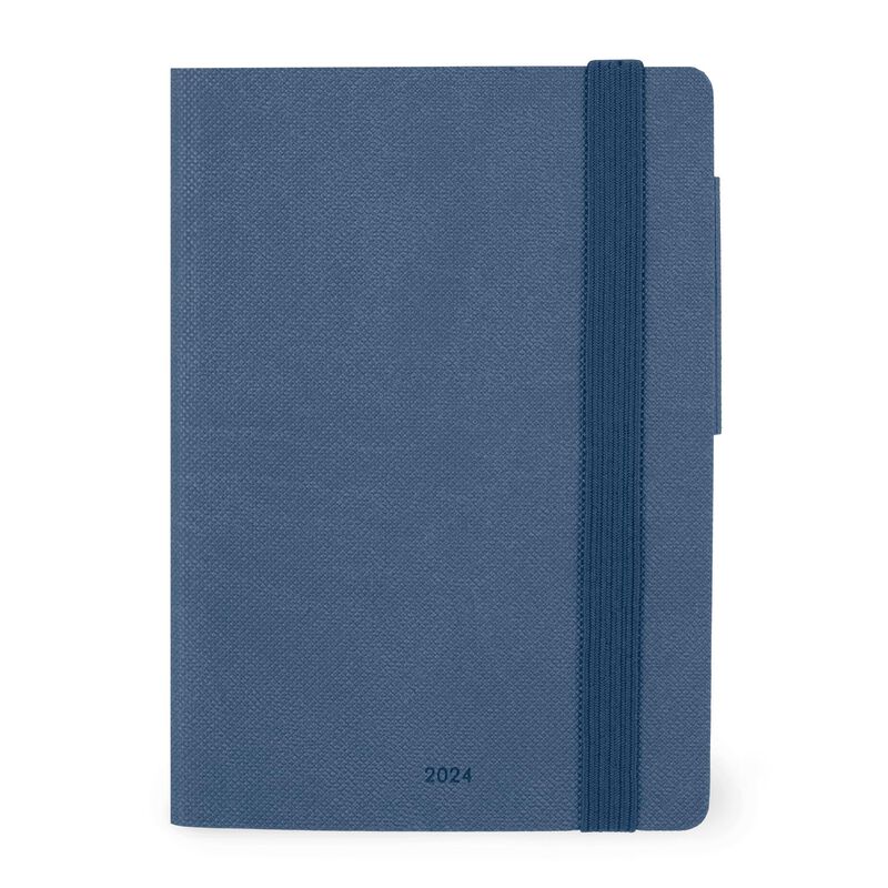 Stationery 2024 Diary | Legami 12 Month Small Daily Diary 2024 Galactic Blue by Weirs of Baggot Street