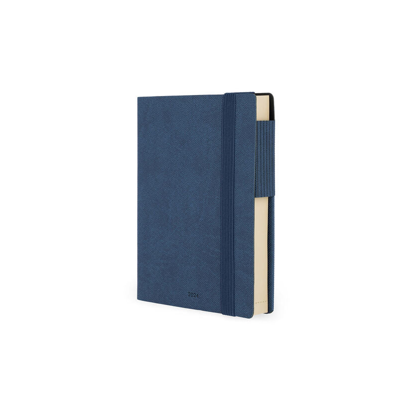 Stationery 2024 Diary | Legami 12 Month Small Daily Diary 2024 Galactic Blue by Weirs of Baggot Street