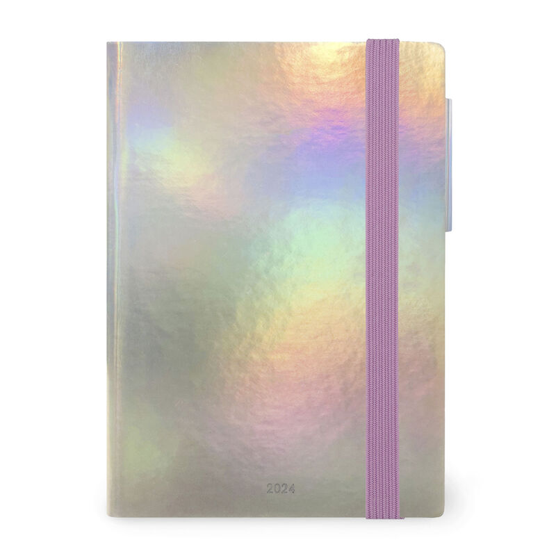 Stationery 2024 Diary | Legami 12 Month Small Daily Diary 2024 Holo Fairy by Weirs of Baggot Street
