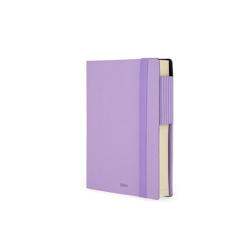 Stationery 2024 Diary | Legami 12 Month Small Daily Diary 2024 Lavender by Weirs of Baggot Street