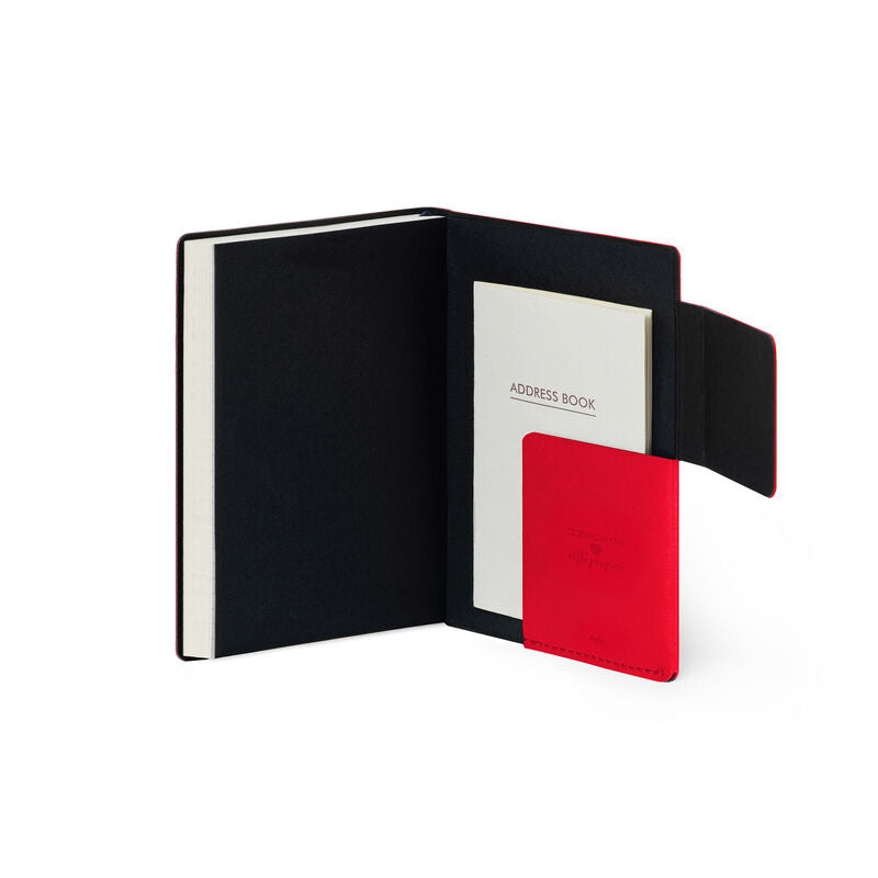 Stationery 2024 Diary | Legami 12 Month Small Daily Diary 2024 Red Passion by Weirs of Baggot Street