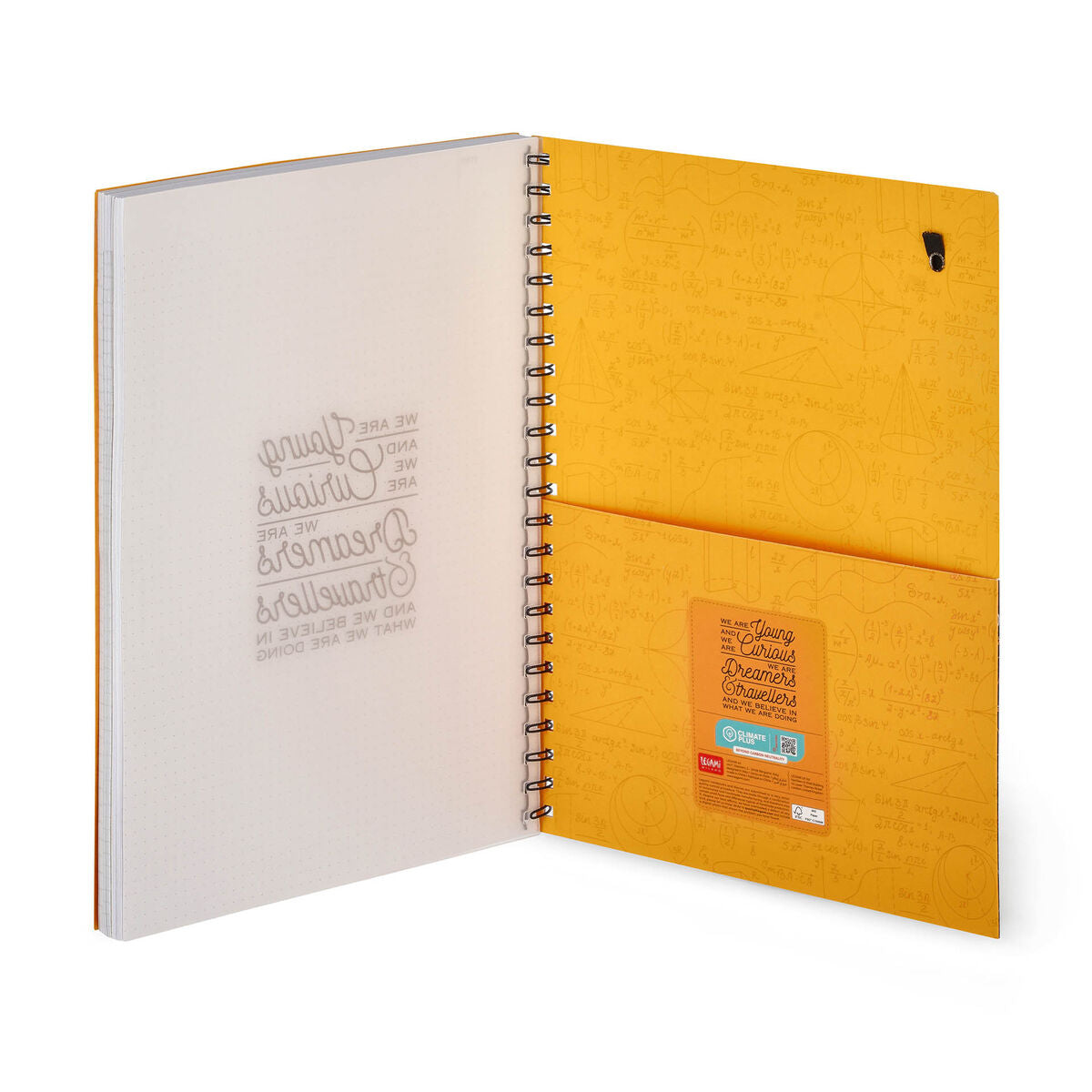 Stationery Legami A4 3-In-1 Spiral Notebook Genius by Weirs of Baggot Street