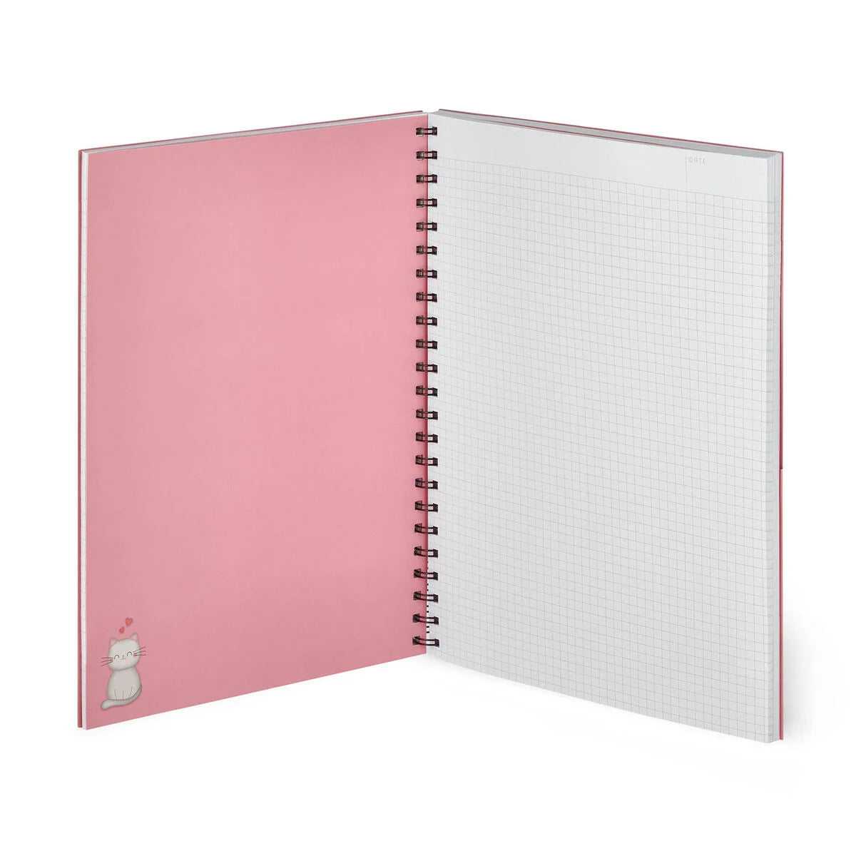 Stationery Legami A4 3-In-1 Spiral Notebook Kitty by Weirs of Baggot Street