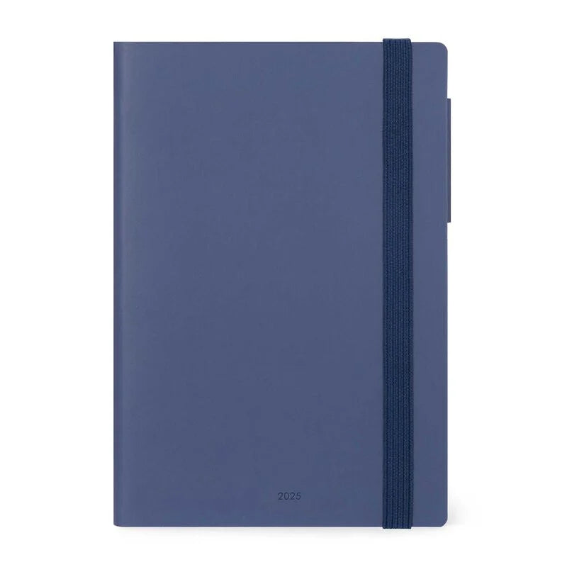 Stationery | Legami 12 Month Large Daily Diary 2025 Blueberry by Weirs of Baggot Street