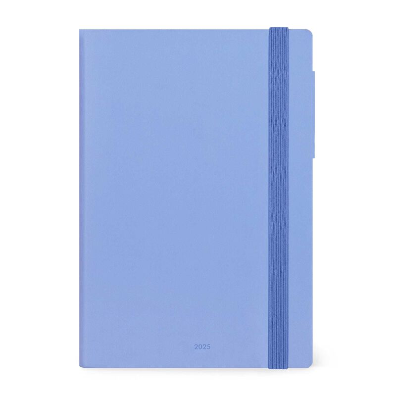 Stationery | Legami 12 Month Large Daily Diary 2025 Cornflower by Weirs of Baggot Street