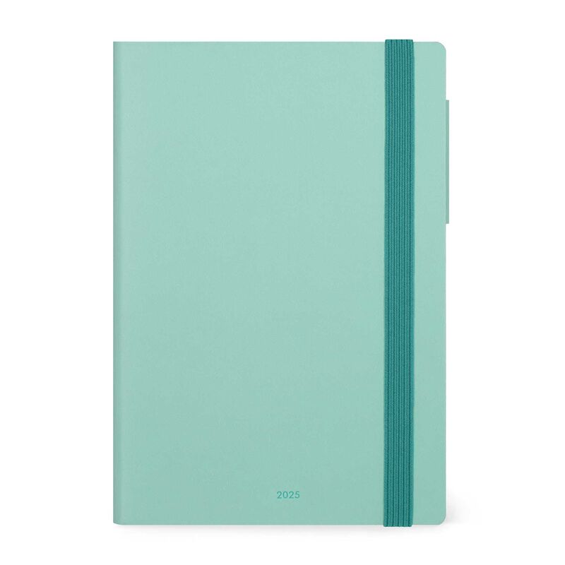 Stationery | Legami 12 Month Large Daily Diary 2025 Milk & Mint by Weirs of Baggot Street