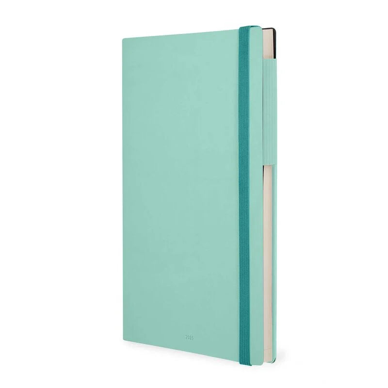 Stationery | Legami 12 Month Large Daily Diary 2025 Milk & Mint by Weirs of Baggot Street