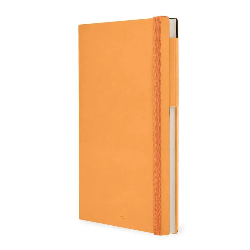 Stationery | Legami 12 Month Large Daily Diary 2025 Orange & Apricot Crush by Weirs of Baggot Street