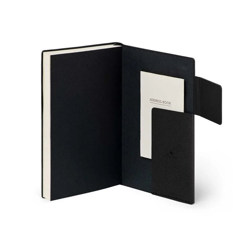 Stationery | Legami 12 Month Medium Daily Diary 2025 Black Diamond by Weirs of Baggot Street