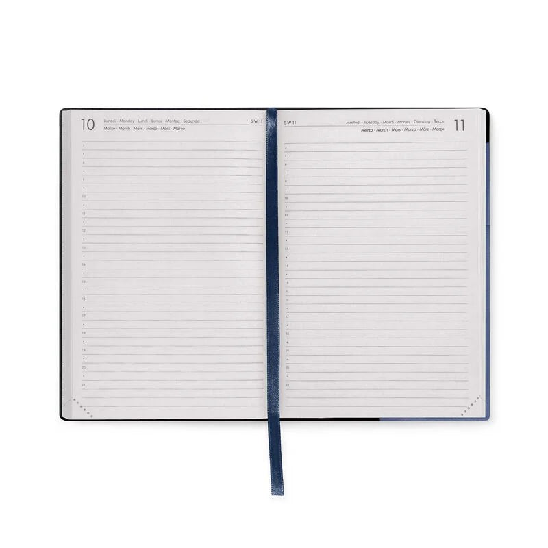 Stationery | Legami 12 Month Medium Daily Diary 2025 Blueberry by Weirs of Baggot Street