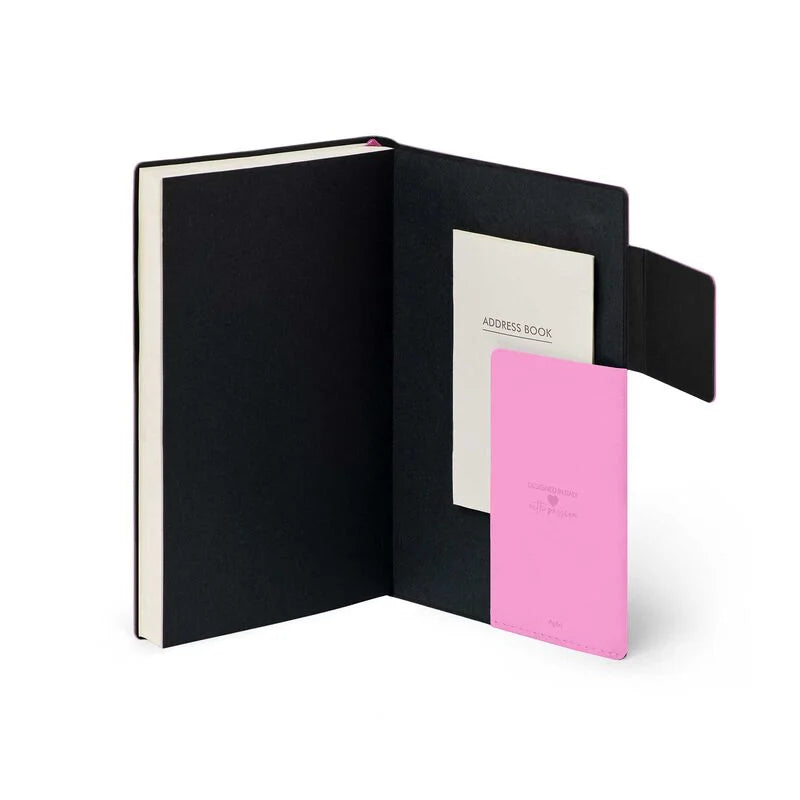 Stationery | Legami 12 Month Medium Daily Diary 2025 Bubblegum by Weirs of Baggot Street