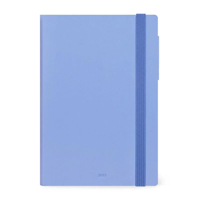 Stationery | Legami 12 Month Medium Daily Diary 2025 Cornflower by Weirs of Baggot Street