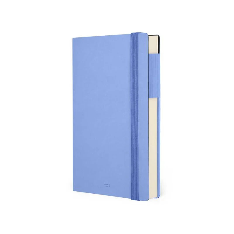 Stationery | Legami 12 Month Medium Daily Diary 2025 Cornflower by Weirs of Baggot Street