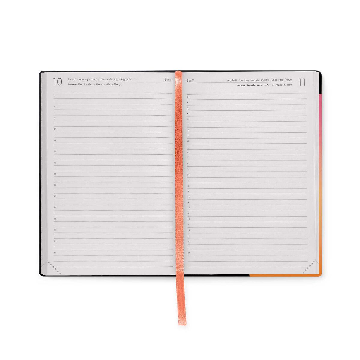 Stationery | Legami 12 Month Medium Daily Diary 2025 Golden Hour by Weirs of Baggot Street