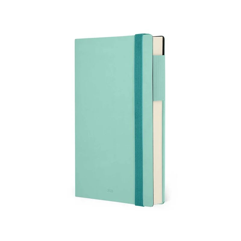 Stationery | Legami 12 Month Medium Daily Diary 2025 Milk And Mint by Weirs of Baggot Street