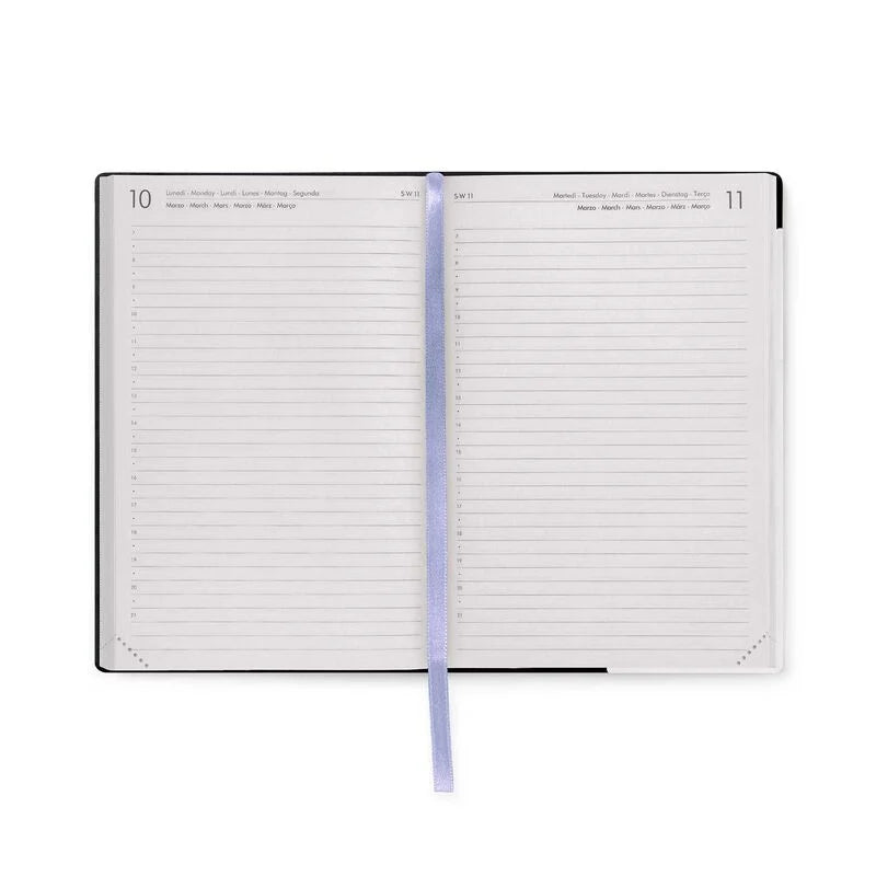 Stationery | Legami 12 Month Medium Daily Diary 2025 Moonglow by Weirs of Baggot Street