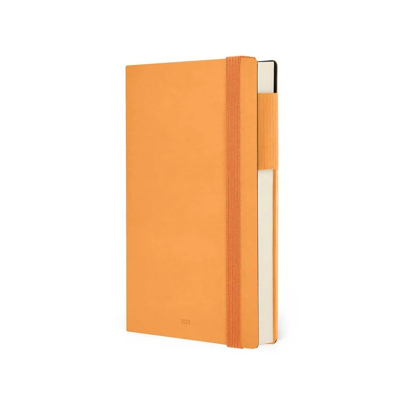 Stationery | Legami 12 Month Medium Daily Diary 2025 Orange & Apricot Crush by Weirs of Baggot Street