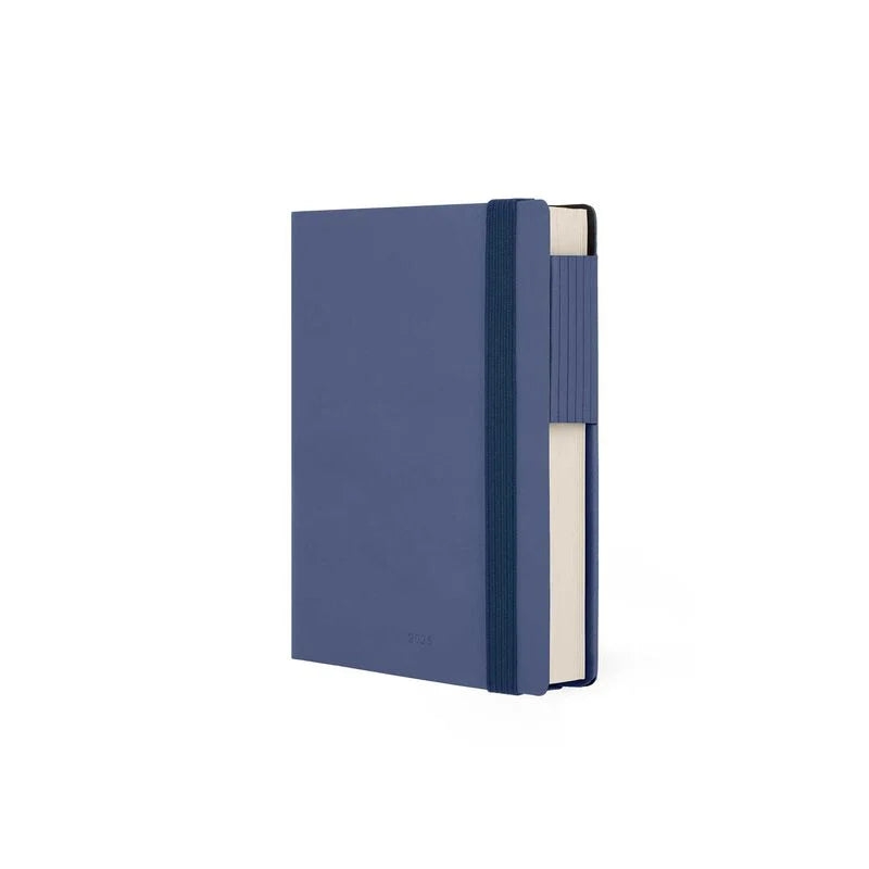 Stationery | Legami 12 Month Small Daily Diary 2025 Blueberry by Weirs of Baggot Street