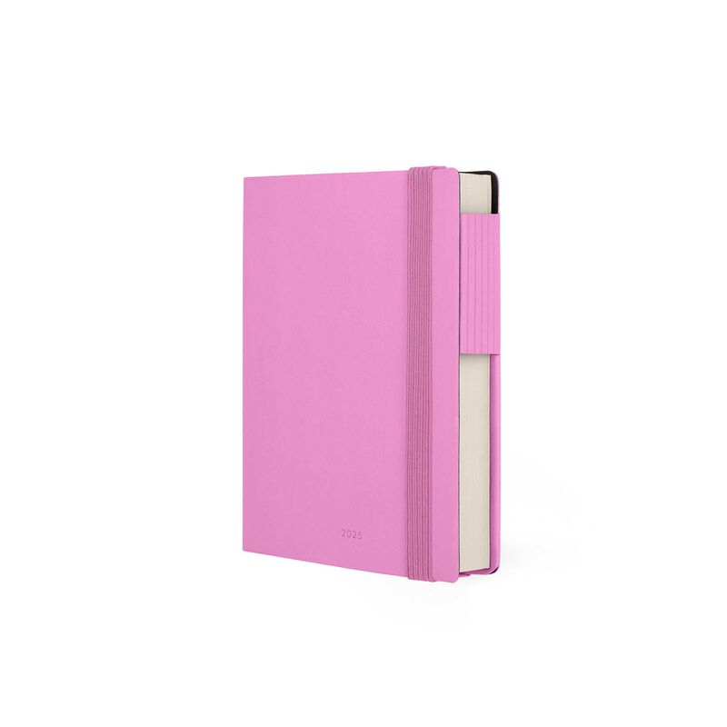 Stationery | Legami 12 Month Small Daily Diary 2025 Bubblegum by Weirs of Baggot Street