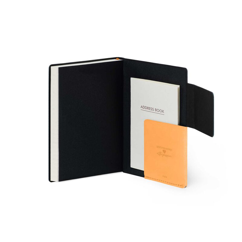 Stationery | Legami 12 Month Small Daily Diary 2025 Orange & Apricot Crush by Weirs of Baggot Street