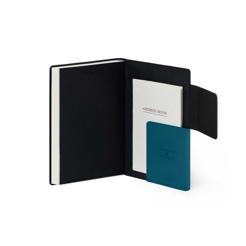 Stationery | Legami 12 Month Small Daily Diary 2025 Teal Blue by Weirs of Baggot Street