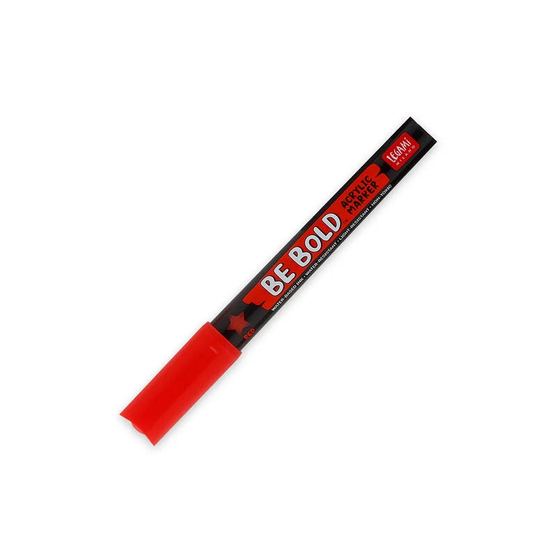 Stationery | Legami Acrylic Marker Red by Weirs of Baggot Street