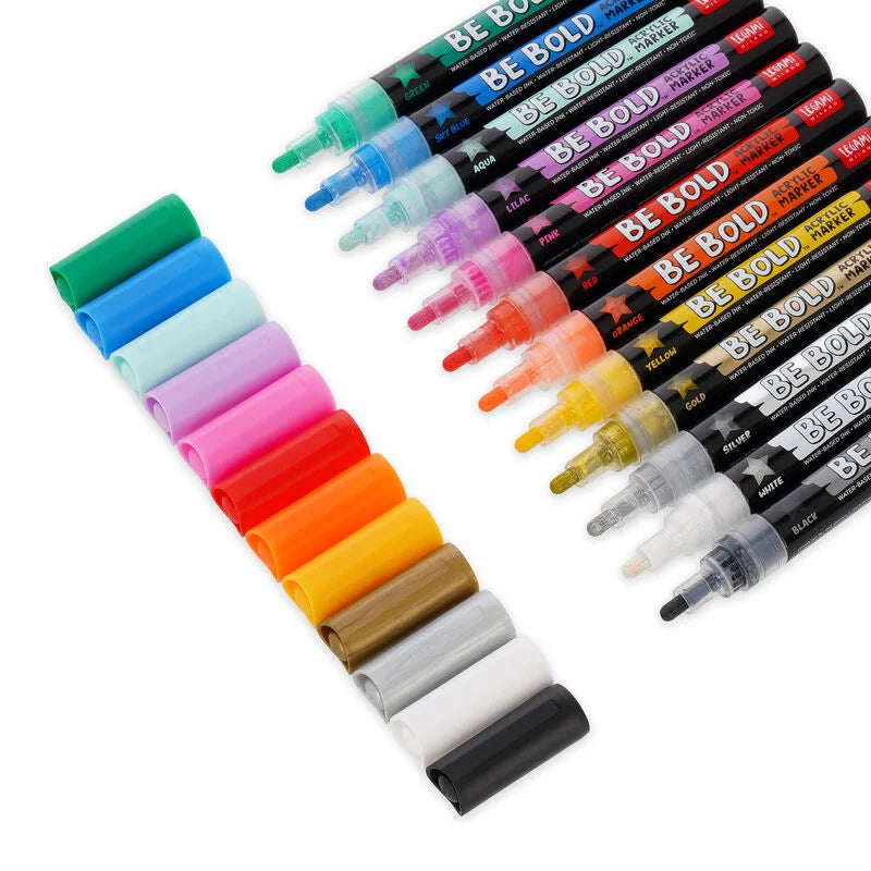 Stationery | Legami Acrylic Marker White by Weirs of Baggot Street