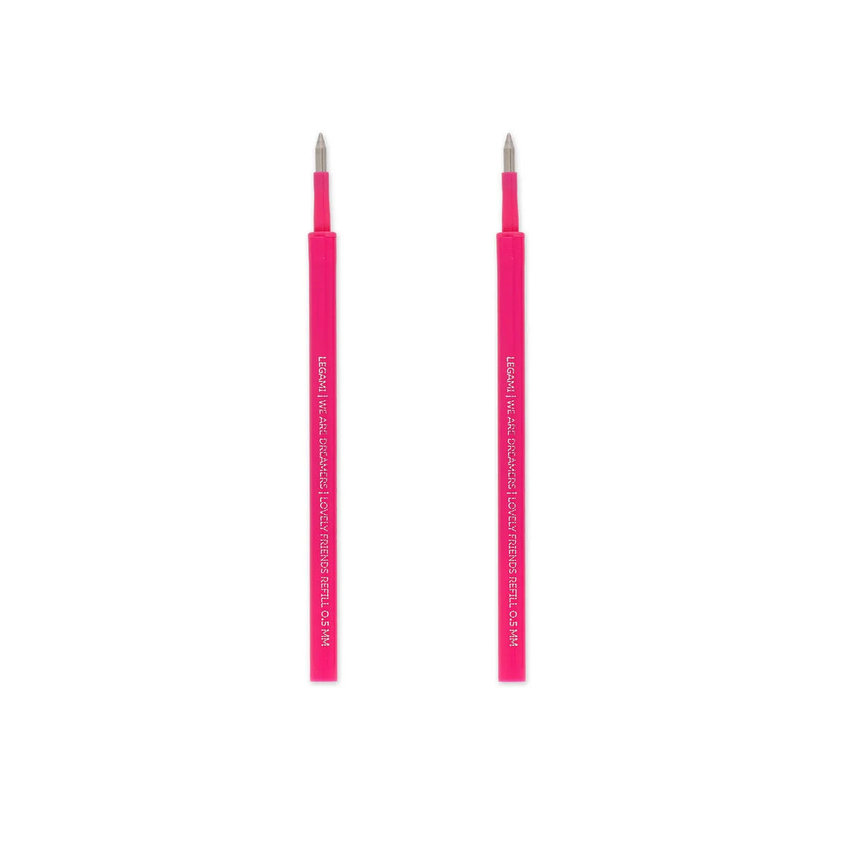 Stationery | Legami Erasable Pen Refills Lovely Friends 2Pk Pink by Weirs of Baggot Street