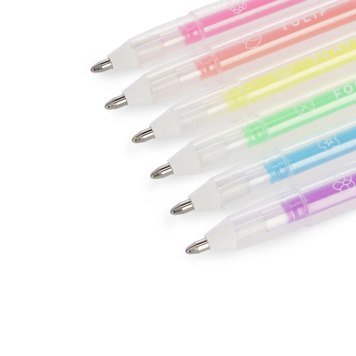 Stationery | Legami Set of 6 Mini Gel Pens Pastel Colours by Weirs of Baggot Street