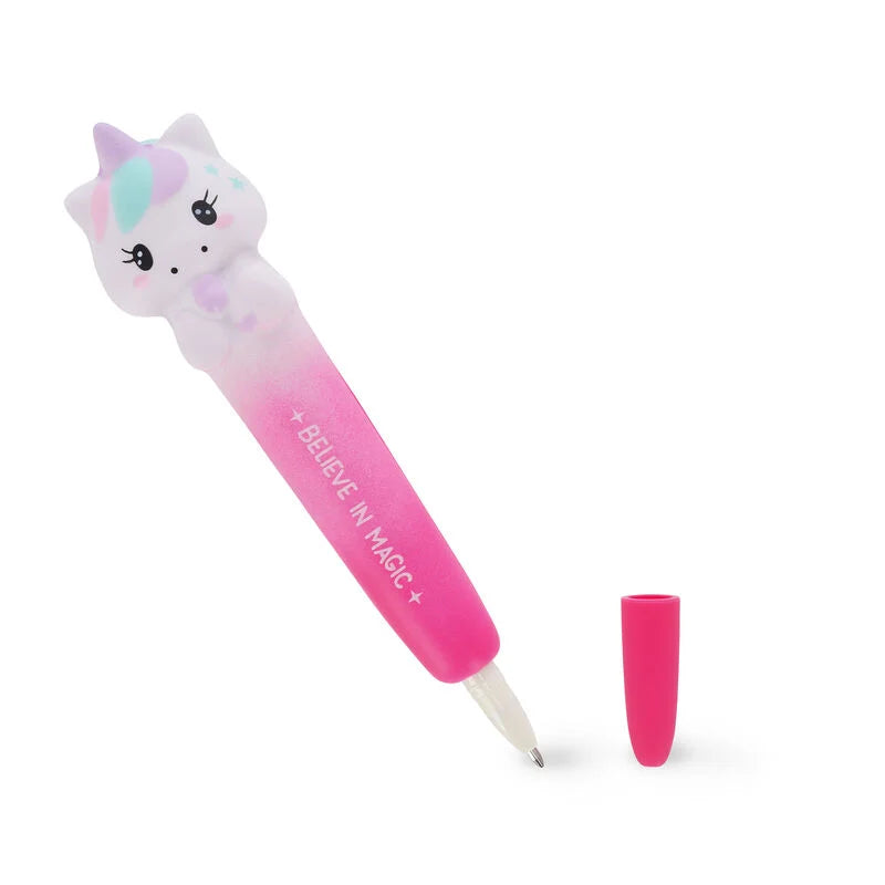 Stationery | Legami Squishy Gel Pen Unicorn by Weirs of Baggot Street