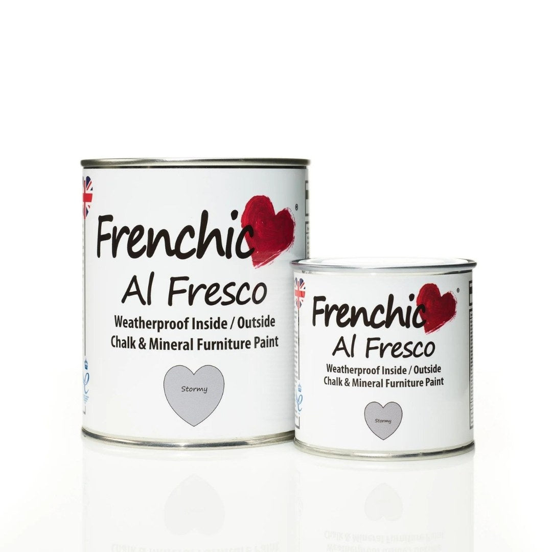 Stormy Frenchic Paint Al Fresco Inside _ Outside Range by Weirs of Baggot Street Irelands Largest and most Trusted Stockist of Frenchic Paint. Shop online for Nationwide and Same Day Dublin Delivery